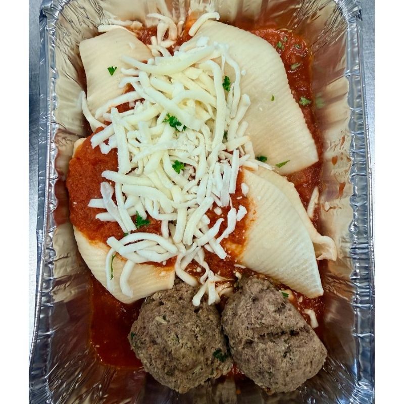 Stuffed Shells 4 Pack with Meatballs